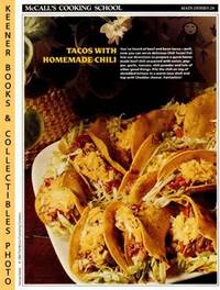 image of McCall's Cooking School Recipe Card: Main Dishes 28 - Chili Tacos : Replacement McCall's Recipage or Recipe Card For 3-Ring Binders : McCall's Cooking School Cookbook Series