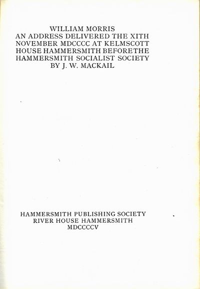 An address delivered the XIth November MDCCCC at…