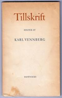 Tillskrift. Dikter.