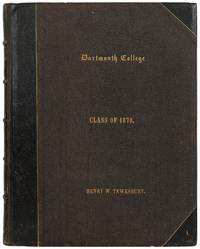 image of Dartmouth College Yearbook Photograph Album, Class of 1870