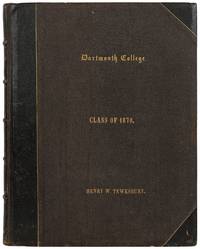 Dartmouth College Yearbook Photograph Album, Class of 1870