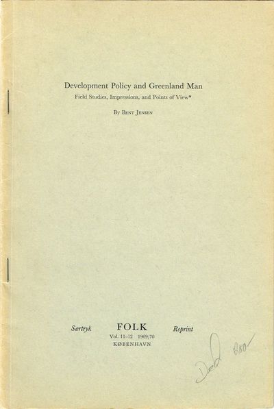 Development Policy and Greenland Man. Field…
