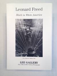 image of Leonard Freed Black in White America Photography Exhibit Flier.