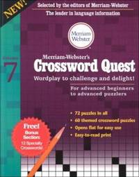 Merriam-Webster&#039;s Crossword Quest: Wordplay to Challenge and Delight! (Crossword Quest Series) by M - 2000