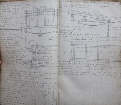 [Manuscript] Design & order record, 1865 - 1908 for Boon & Son, coachbuilders of East Sussex, UK