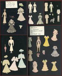 Album of Handmade Paper Dolls with Original Artwork by L.C. Ball