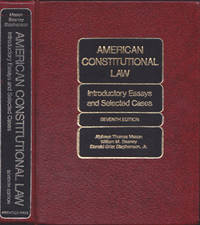 image of American Constitutional Law: Introductory Essays and Selected Cases