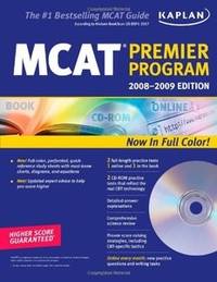 Kaplan MCAT 2008-2009 Premier Program (w/ CD-ROM) (Kaplan MCAT Premier Program (W/CD))