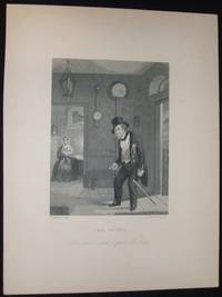 Original 1870 Antique Engraving Titled 