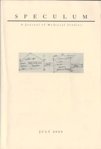 Speculum. A Journal of Medieval Studies. July…