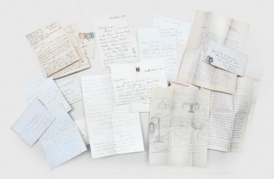 Nine letters from Shanghai to her...