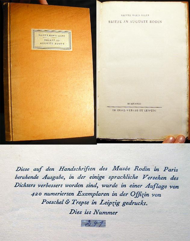 rilke essay on rodin Rodin has pronounced rilke's essay the supreme interpretation of his work (from the translators’ preface) auguste rodin, 1840-1917, was a french sculptor although . rilke essay on rodin Rodin has pronounced rilke's essay the supreme interpretation of his work (from the translators’ preface) auguste rodin, 1840-1917, was a french sculptor although .