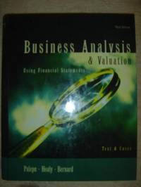 image of Business Analysis & Valuation: Using Financial Statements Text & Cases