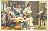 [POSTCARD] HEARTY THANKSGIVING GREETINGS