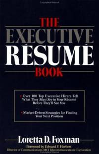 The Executive Resume Book