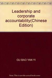 Leadership and corporate accountability