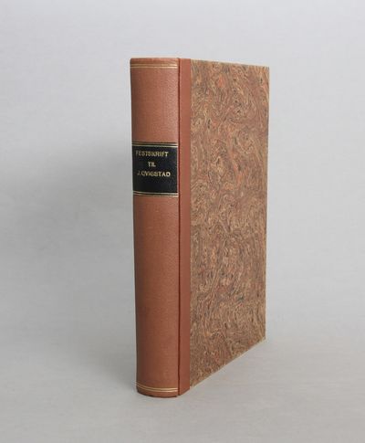 Festskrift til Rektor J. Qvigstad 1853  4. april…