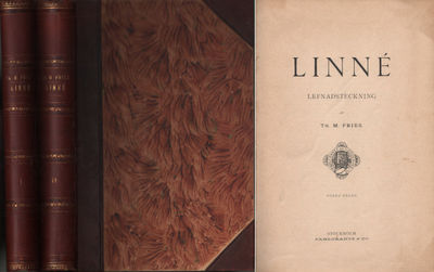 LINNÉ. Lefnadsteckning I-II.