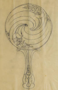 Original pencil design for ladies' hand mirror