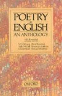 Poetry in English : An Anthology