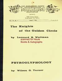 The Knights of the Golden Circle de Waitman, Leonard B - 1968