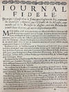 THE FRENCH IN SAINT-DOMINGUE & JAMAICA 1694<br>AN EYEWITNESS ACCOUNT<br>Journal fidele de ce qui s’est passé dans la Jamaïque à la gloire du Roy, contenant les avantages remportez par l’Escadre de Sa Majesté, commandée par le Sr. Rolon sur les Anglois, avec une Relation des tremblemens de terre, & autres choses remarquables. Bordeaux, Pierre Abegou, 1695.