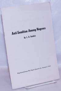 Anti-Semitism among Negroes by Reddick, L. D - 1942