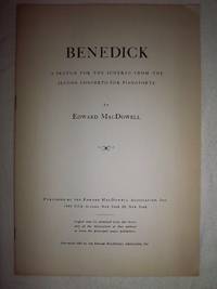 Benedick: A Sketch for the Scherzo from the Second Concerto for Pianoforte