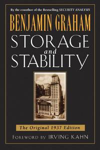 Storage and Stability : The Original 1937 Edition