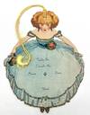 Tally - Woman with Blue Hoop Dress