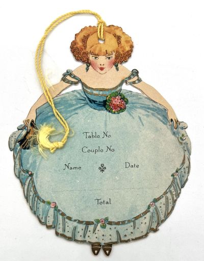 Tally - Woman with Blue Hoop Dress