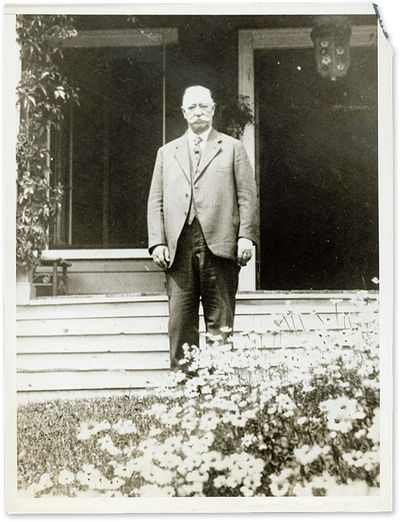 7" x 9" Black-and-White Press Portrait Photograph of Taft