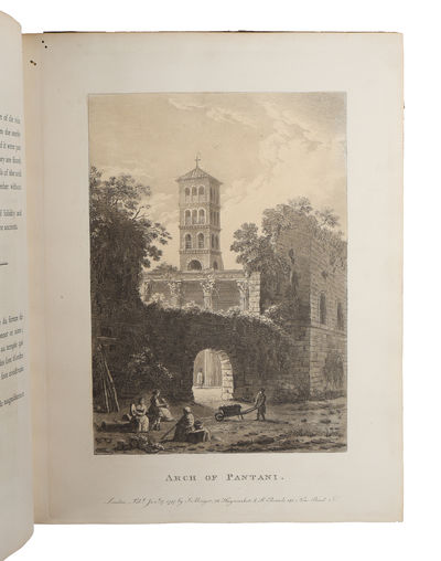 A Select Collection of Views and Ruins in Rome and Its Vicinity, Executed From Drawings Made Upon the Spot, in 1791. 2 Parts.  - [BEAUTIFUL VIEWS OF ROME] (photo 4)