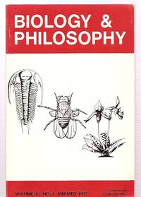 cover of Biology & Philosophy Volume 12 No. 1 January 1997