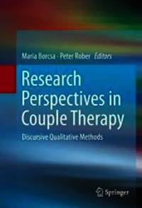 Research Perspectives in Couple Therapy: Discursive Qualitative Methods