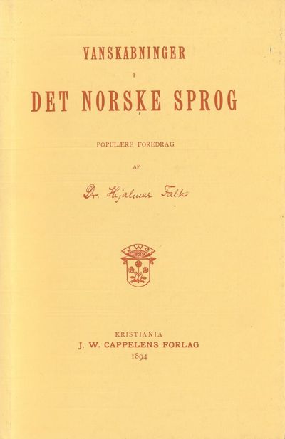 Vanskabninger i det norske sprog. Populære…