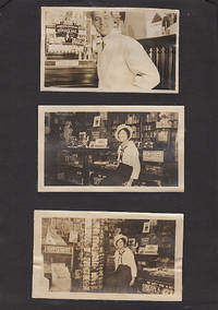 image of Photograph album including 20 images of a drug store