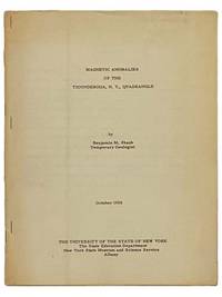 Magnetic Anomalies of the Ticonderoga, N.Y. Quadrangle [New York]