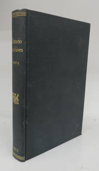 Eighth Report of the Bureau of Archives for the Province of Ontario, 1911 (Pt. II) by Alexander FRASER - Hardcover - 1912 - from Attic Books (SKU: 117133)