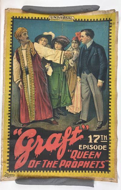 ORIGINAL POSTER "GRAFT EPISODE 17: THE QUEEN OF THE PROPHETS" LINEN BACKED