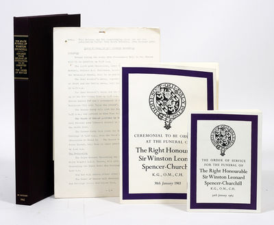 State Funeral of Sir Winston Churchill; Ceremonial to be Observed at the Funeral; The Order of Service for the Funeral