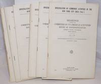 Investigation of Communist activities in the New York City area; Hearings before the Committee on...