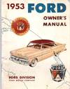 1953 Ford Car Owner&#39;s Manual