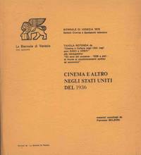 CINEMA E ALTRO NEGLI STATI UNITI NEL by Bolzoni Francesco (a cura) - 1976 - from Libreria MarcoPolo (SKU: 27286)