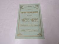 Program of the Third Anniversary Exercises Crescent Literary Society at the College Chapel Valparaiso Chapel Aug. 2nd, 1878