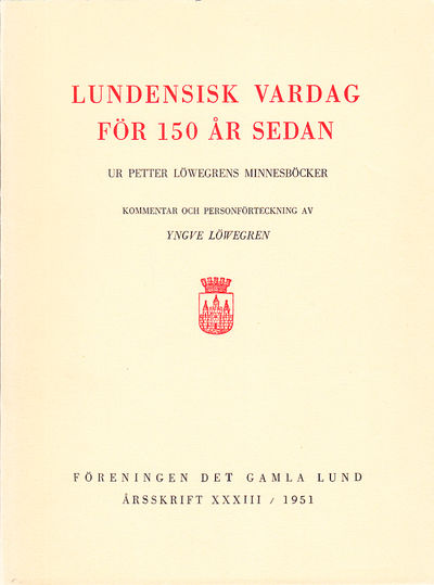 Lundensisk vardag för 150 år sedan. Ur Petter…
