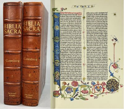 Biblia Sacra [facsimile of the Gutenberg Bible].