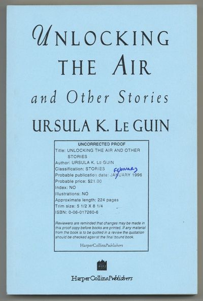 Unlocking the Air and Other Stories