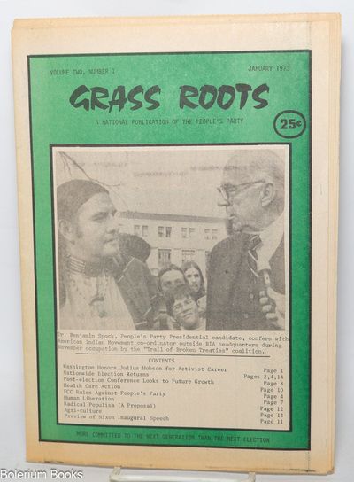 Grass Roots: a national publication for the People's Parties; Vol. 2 no. 1 (January 1973)
