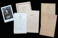 5 Birthday Odes & 1 Sonnet Written by Samuel R. Wiley, Written Annually to Silas Leach on the Occasion of (Wiley's) Birth 1889-1901 "On the recurrence of my Birthday